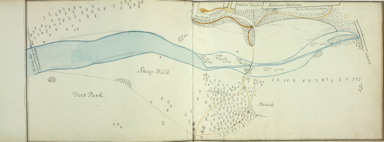 Rød bok: Welbeck av Humphry Repton