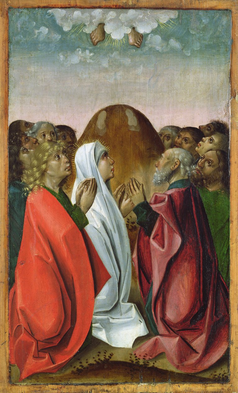 Kristi himmelfart, ca. 1475 av Hungarian School