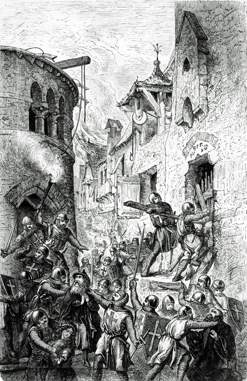 Antisemittisme og jødeforfølgelse av korsfarere, 1881 av Hungarian School