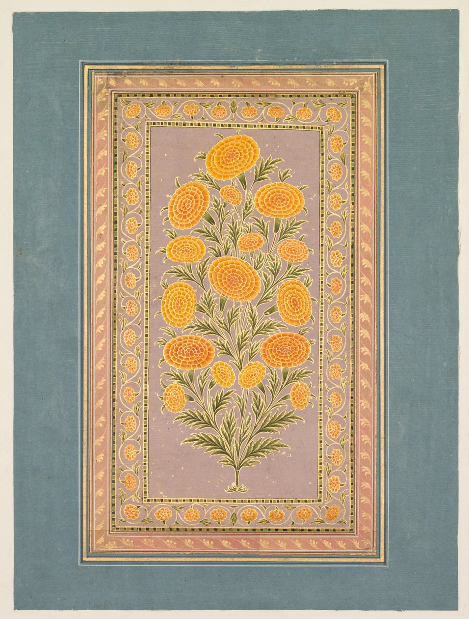 Blomstrende ringblomst, ca. 1765. av Hunhar II