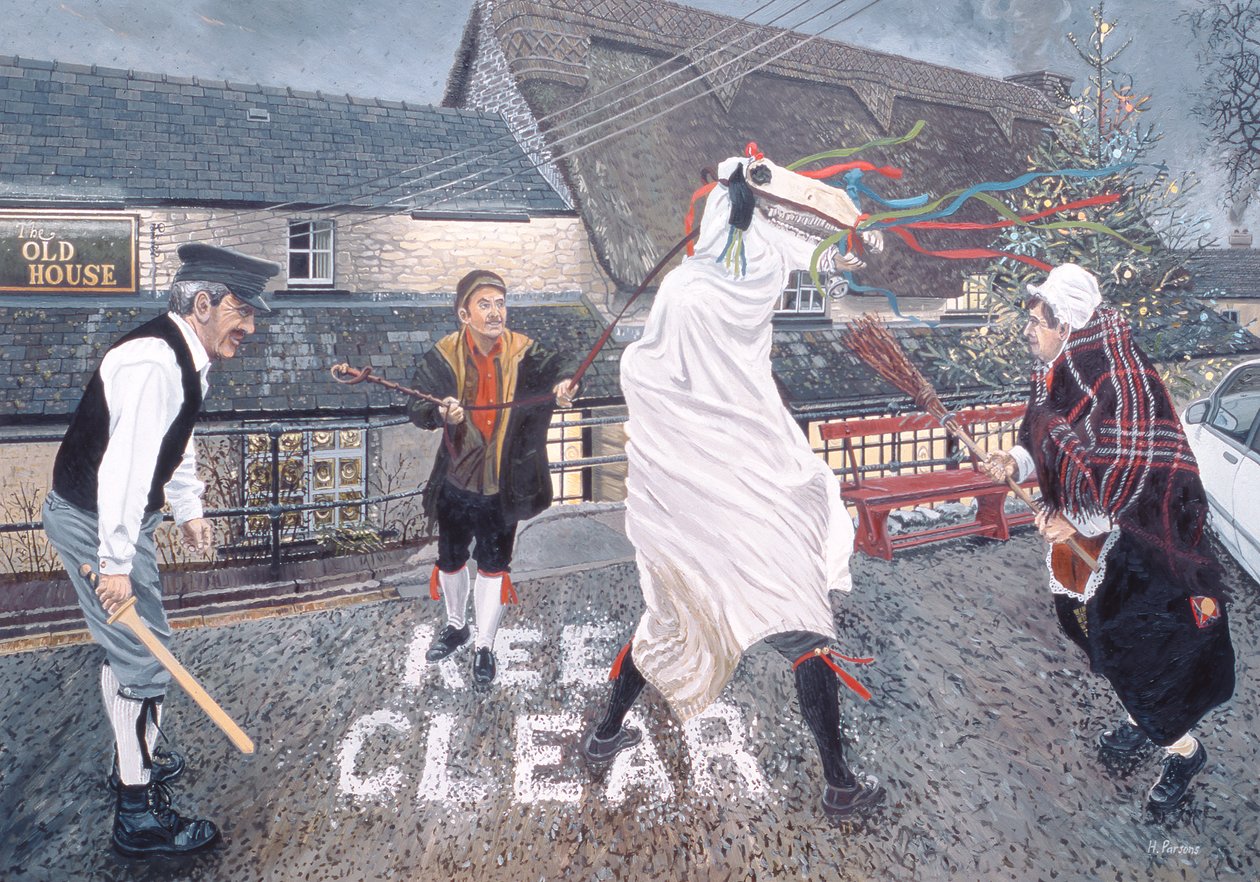 Marie Llwyd ved Llangynwyd, 1996 av Huw S. Parsons