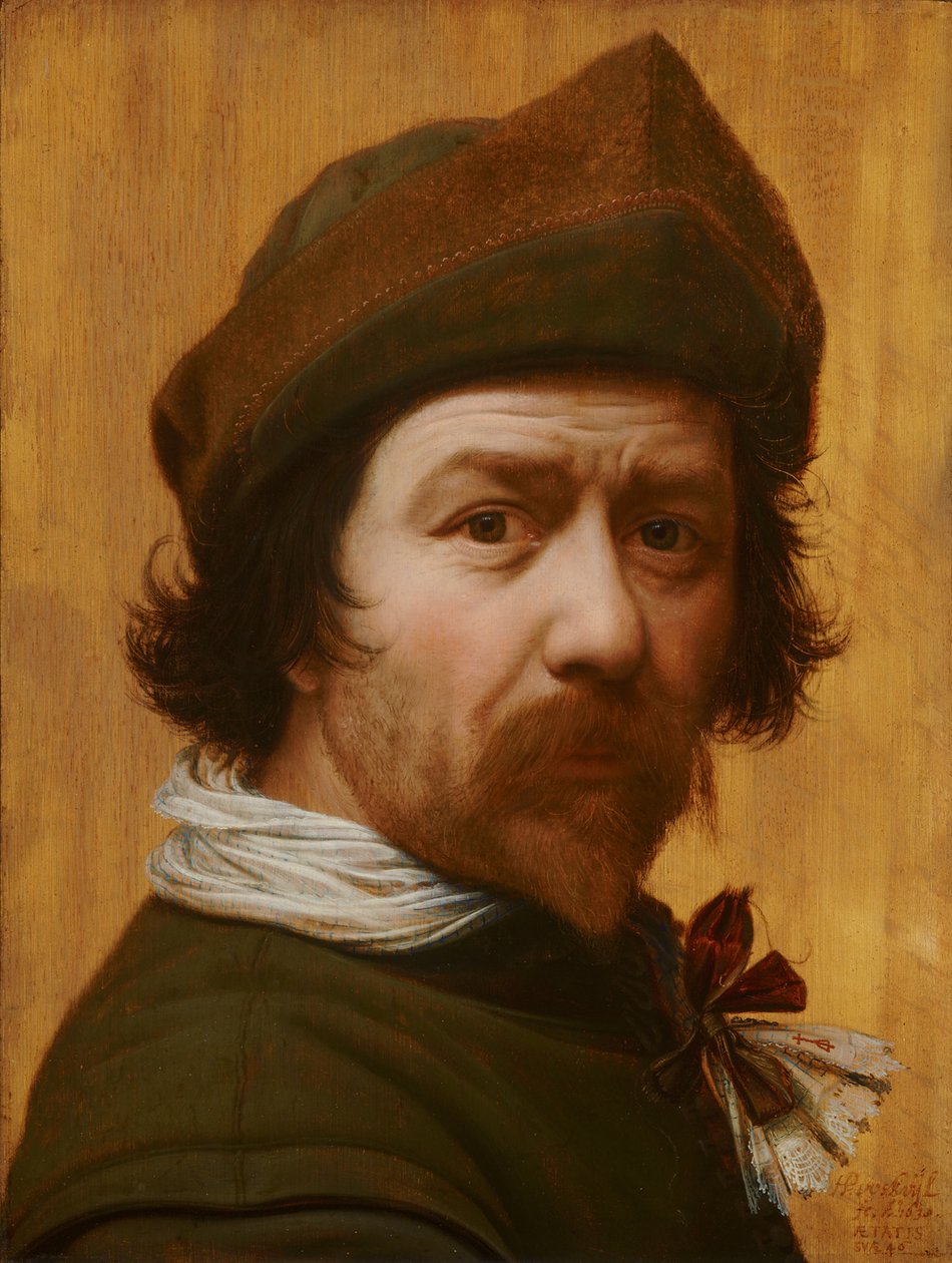 Selvportrett, 1638. av Huygh Pietersz. Voskuyl