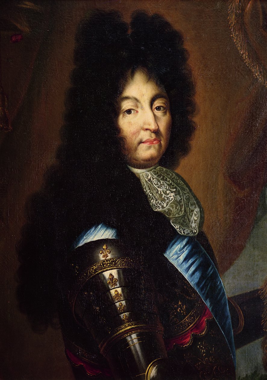 Ludvig XIV (1638–1715) av Hyacinthe Francois Rigaud