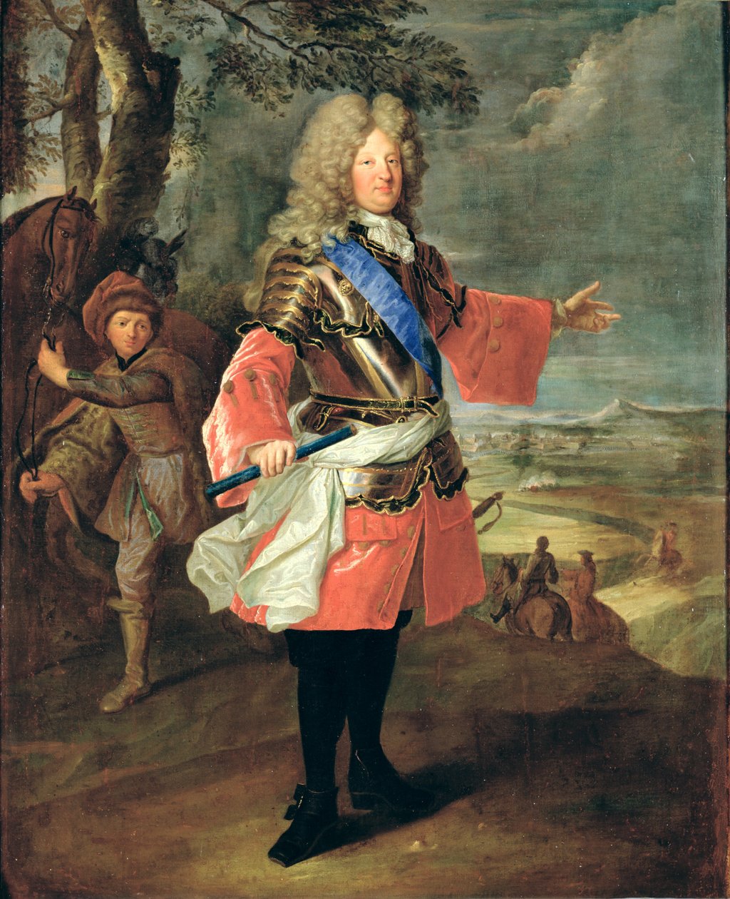 Louis av Frankrike (1661-1711) Le Grand Dauphin, 1697 av Hyacinthe Francois Rigaud