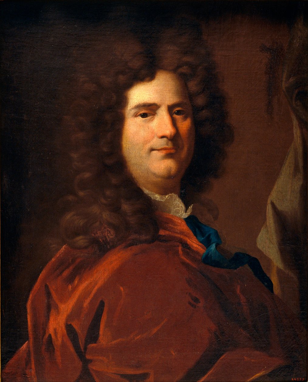 Selvportrett - Selvportrett - Maleri av Hyacinthe Francois Honore Rigaud (1659-1743) - ca 1705 - Olje på lerret - 65,5x53,5 - Museu Nacional d