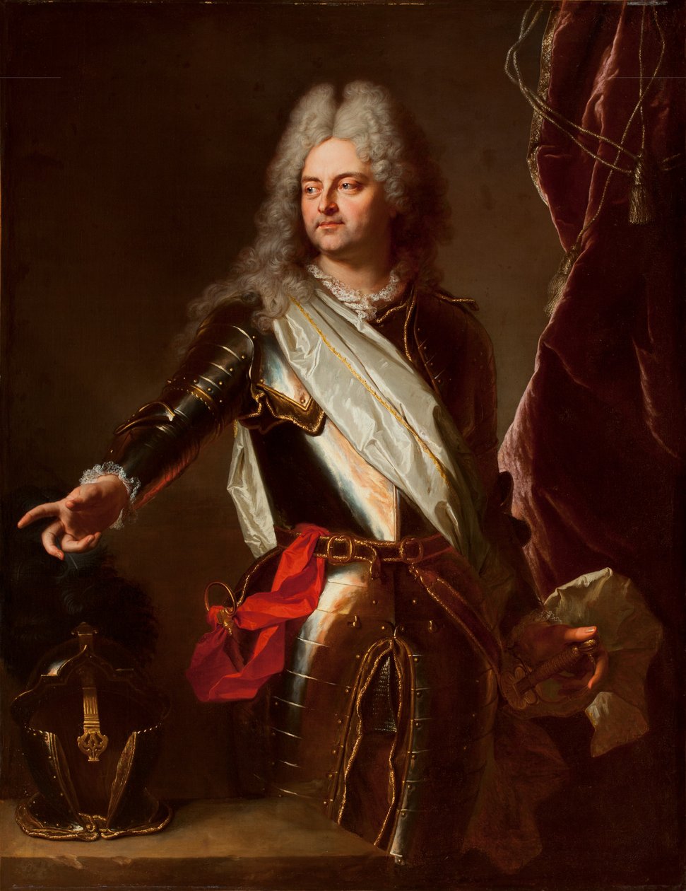 Charles-Auguste dAllonville, Marquis de Louville av Hyacinthe Francois Rigaud