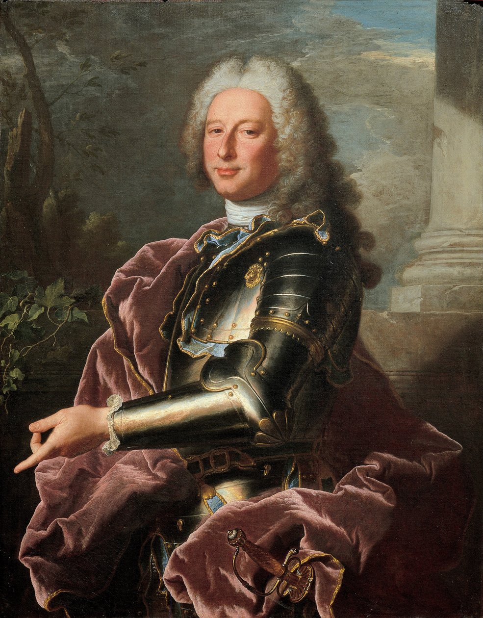 Gian Francesco II Brignole-salg 1695-1760, 1739 av Hyacinthe Francois Rigaud