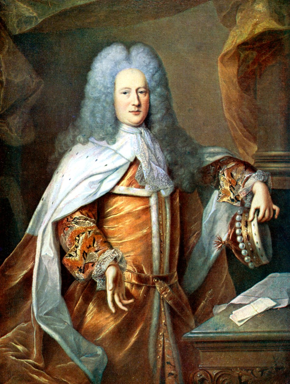 Henry St John, Viscount of Bolingbroke, engelsk politiker og filosof, 1700-tallet c1905. av Hyacinthe Francois Rigaud