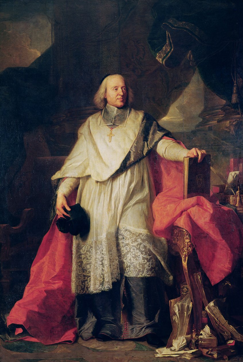 Jacques-Benigne Bossuet (1627-1704) 1702 av Hyacinthe Francois Rigaud