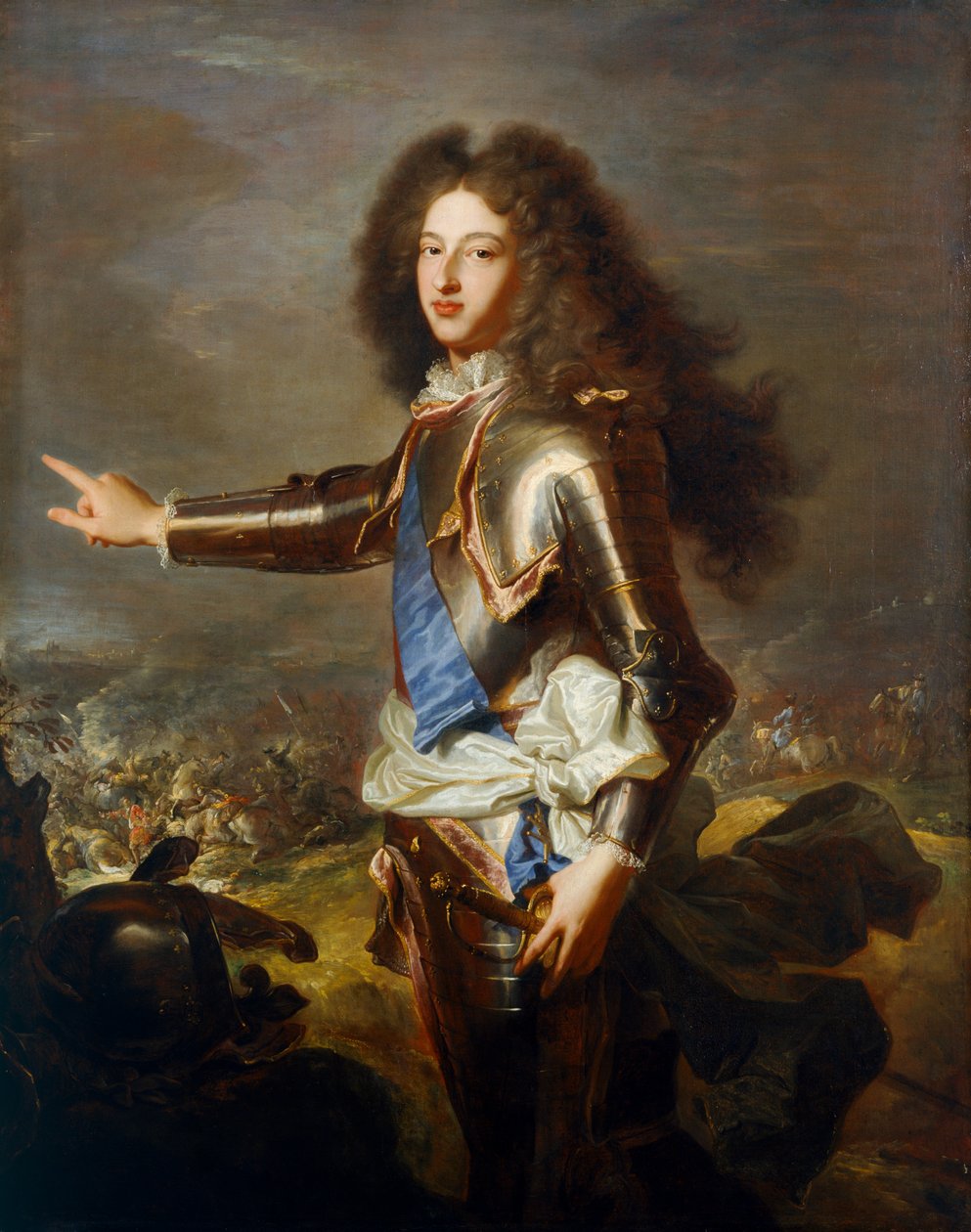 Louis, hertug av Burgund, ca. 1702 (olje på lerret) av Hyacinthe Francois Rigaud