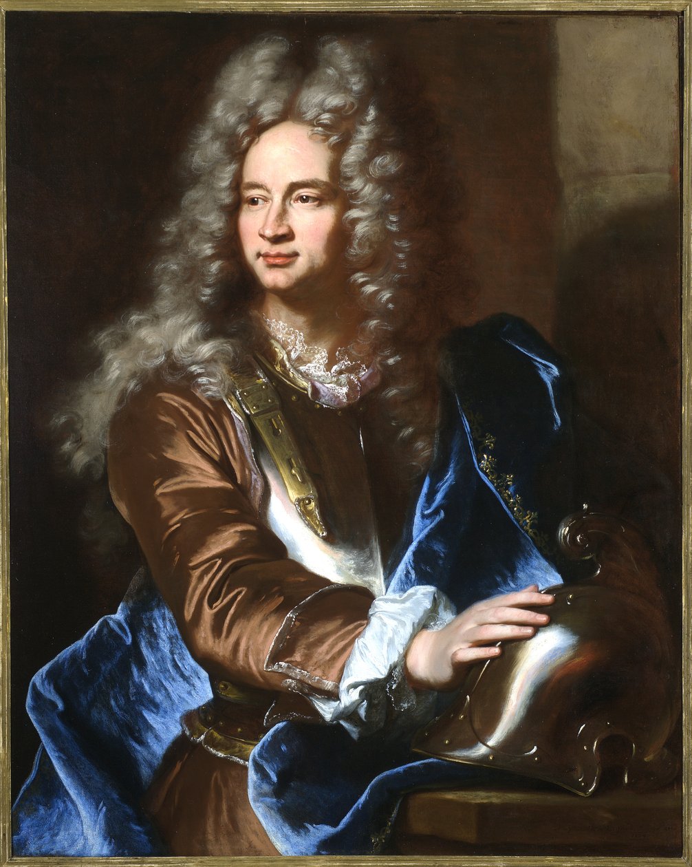 Portrett av Anton Julius II Brignole-Sales ekstraordinære utsending til Louis XIV av Frankrike av Hyacinthe Francois Rigaud