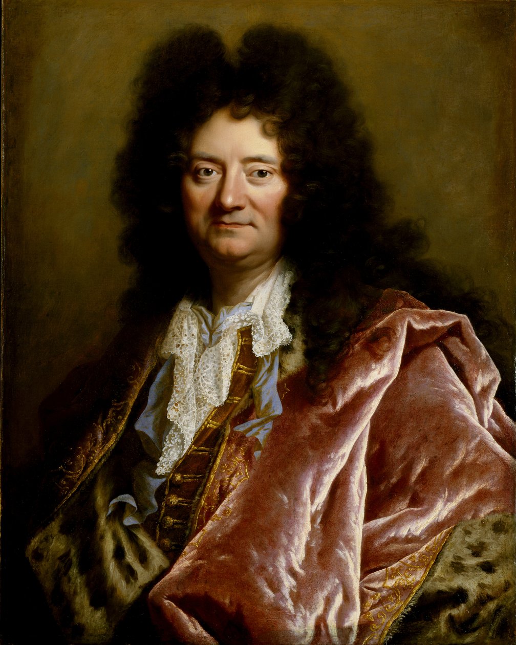 Portrait of a Gentleman, ca. 1705 (olje på lerret) av Hyacinthe Francois Rigaud