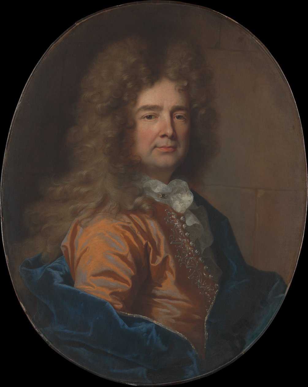 Portrett av en mann, 1693. av Hyacinthe Francois Rigaud