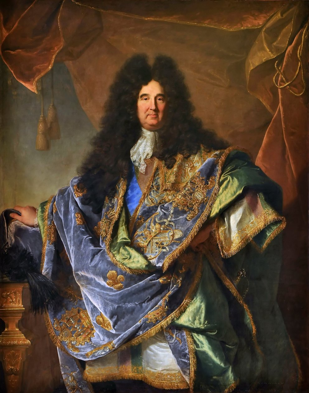 Philippe de Courcillon, markis av Dangeau 1638-1720 av Hyacinthe François Honoré Rigaud