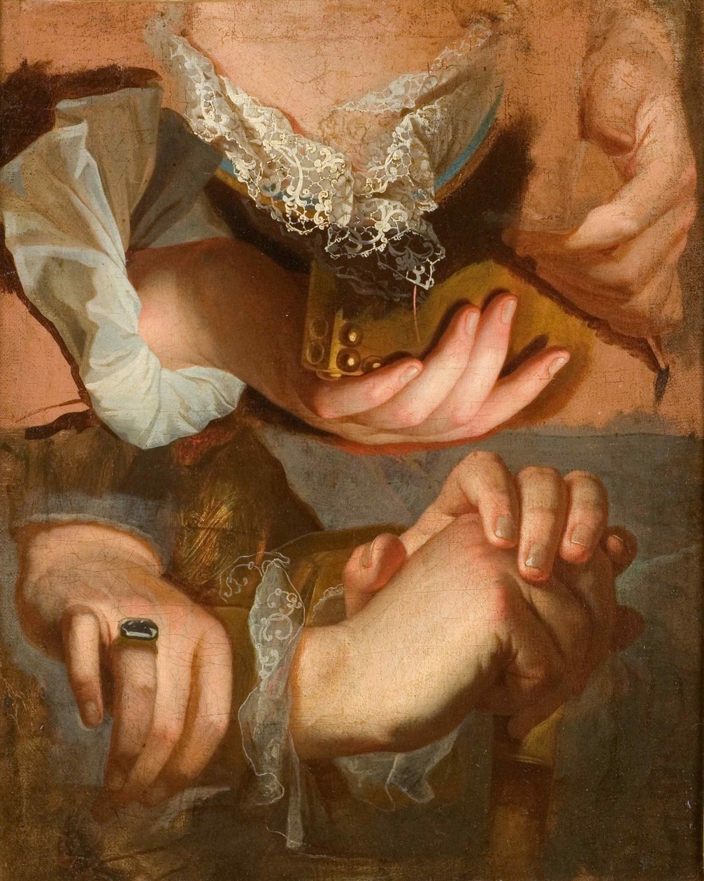 Studies of Hands, ca 1715-1723. av Hyacinthe François Honoré Rigaud