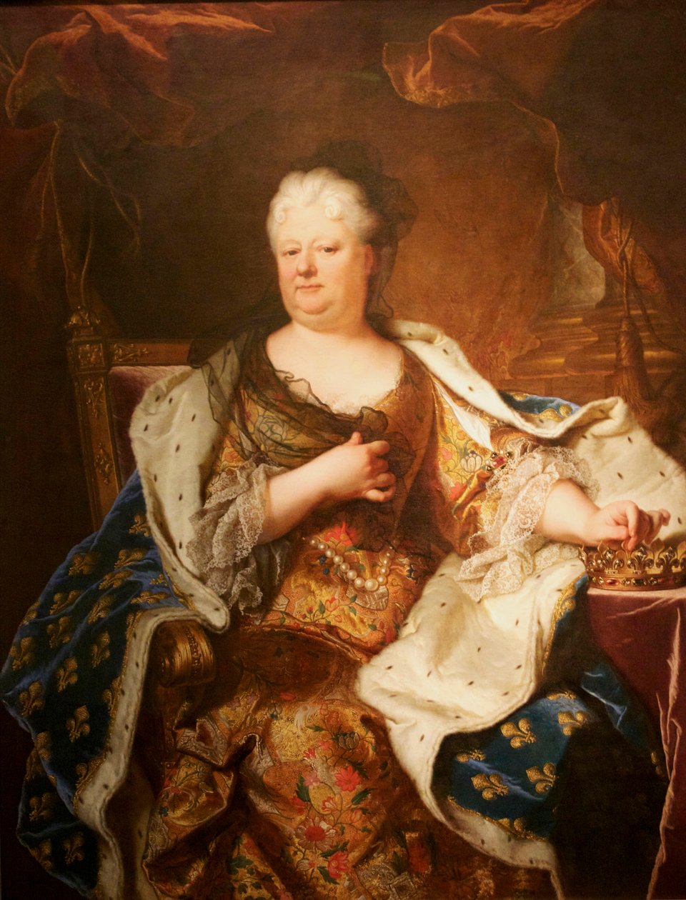 Elizabeth Charlotte, prinsesse Palatine av Hyacinthe Rigaud
