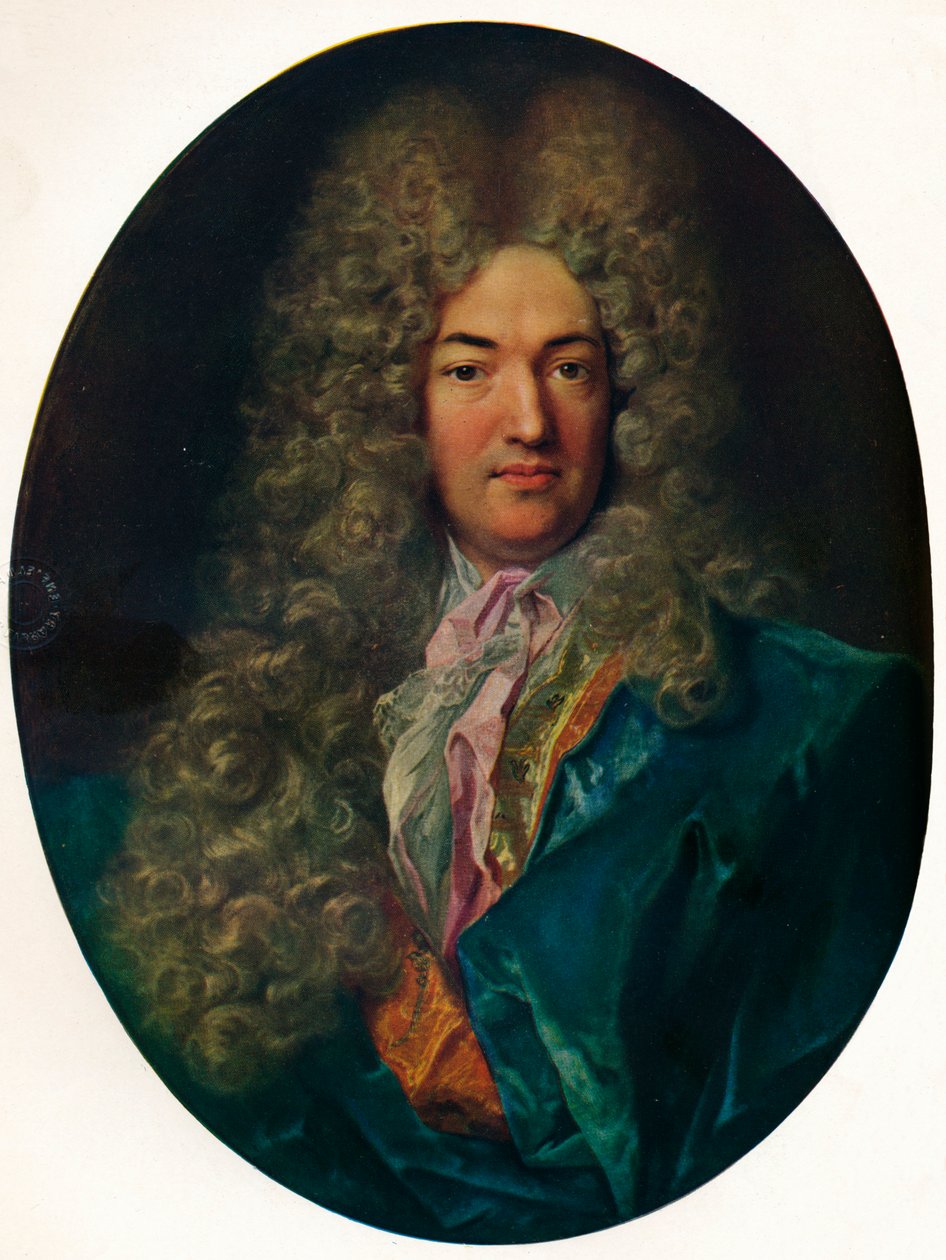 Monsieur Calvet 1659-1743, grunnlegger av School of Fine Arts, Avignon, 1922 av Hyacinthe Francois Rigaud