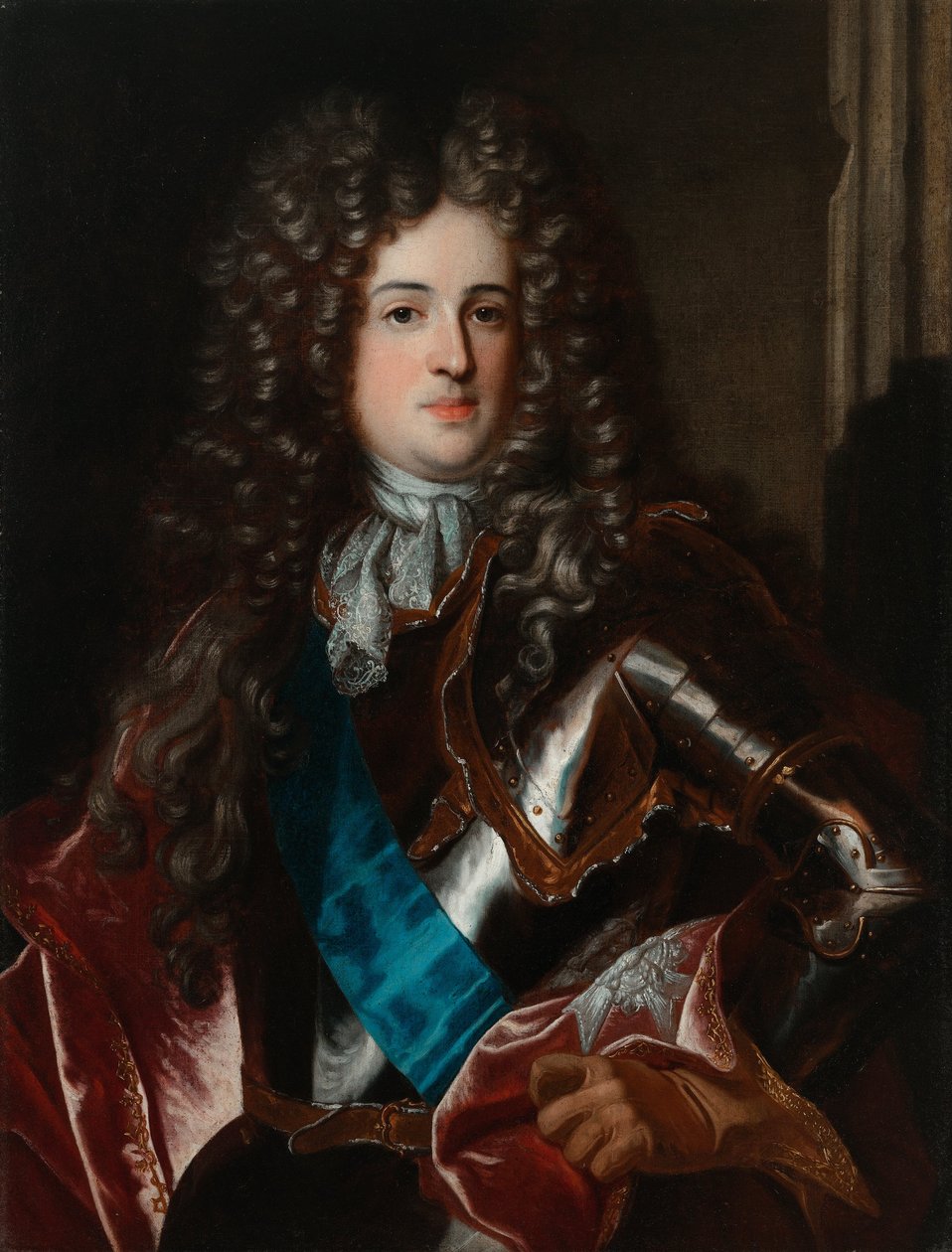 Portrett av Aleksander Benedykt Sobieski av Hyacinthe Rigaud