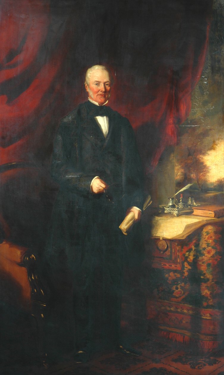 Robert Milligan, ca. 1854 av I. F. Bird