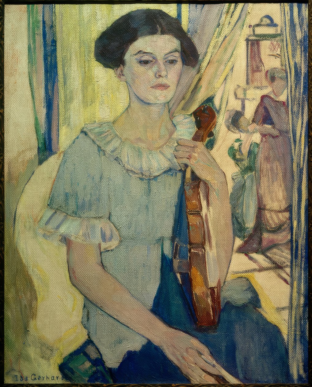 Fiolinist (Elli Bößneck) av Ida Gerhardi