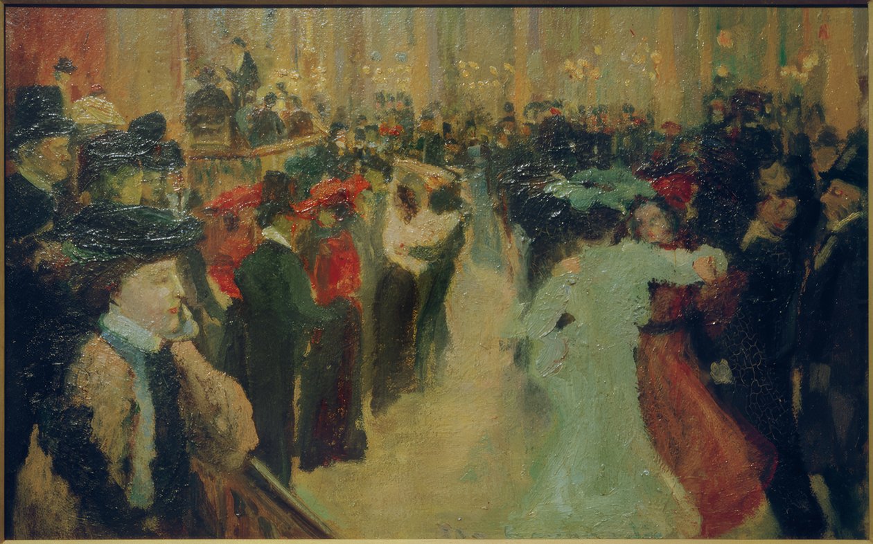Dansebilde I av Ida Gerhardi