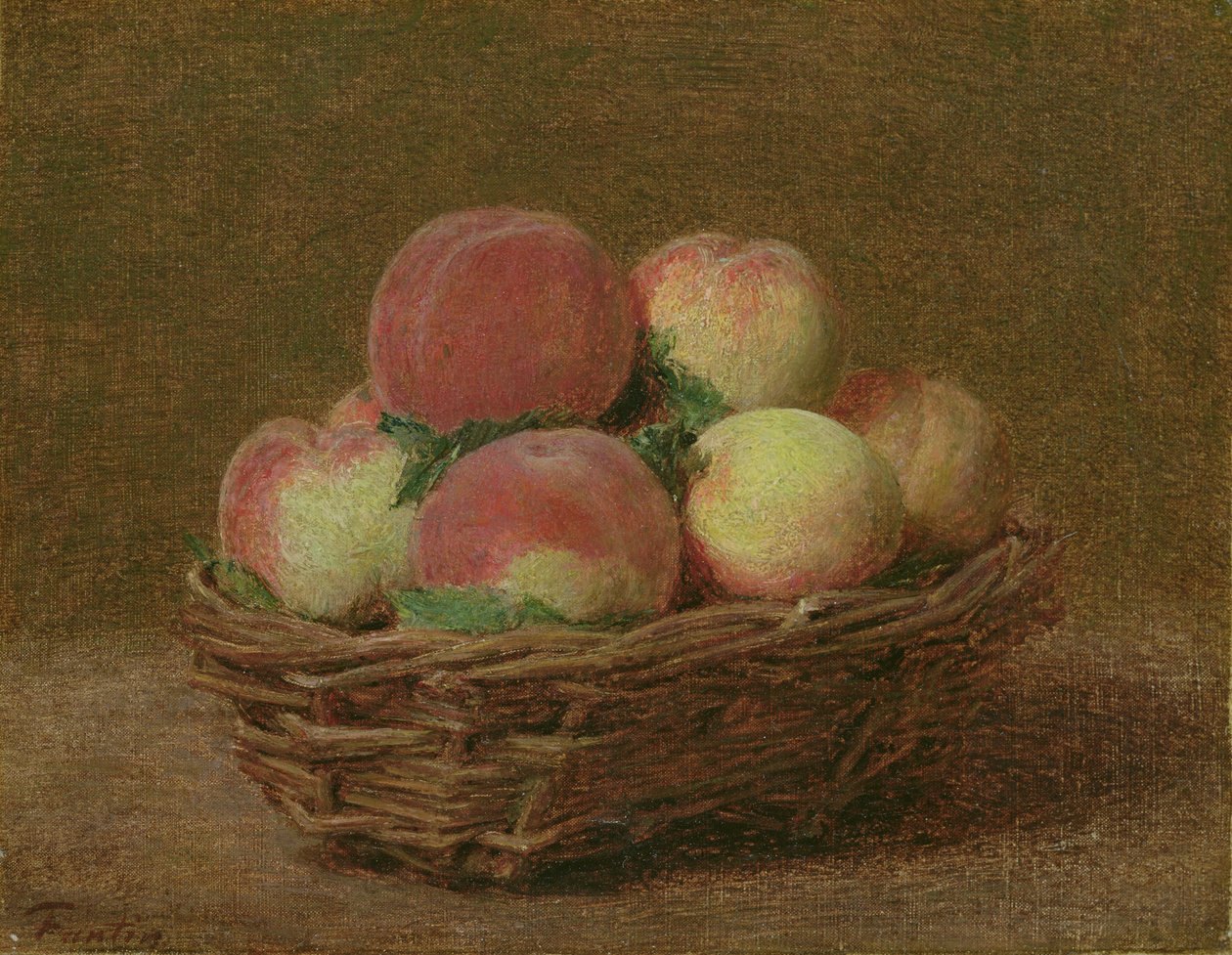 Fersken, 1894 av Ignace Henri Jean Fantin Latour