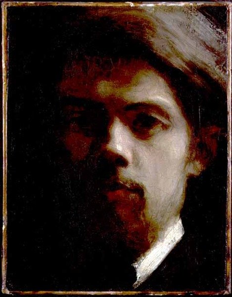 Selvportrett av Ignace Henri Jean Fantin Latour