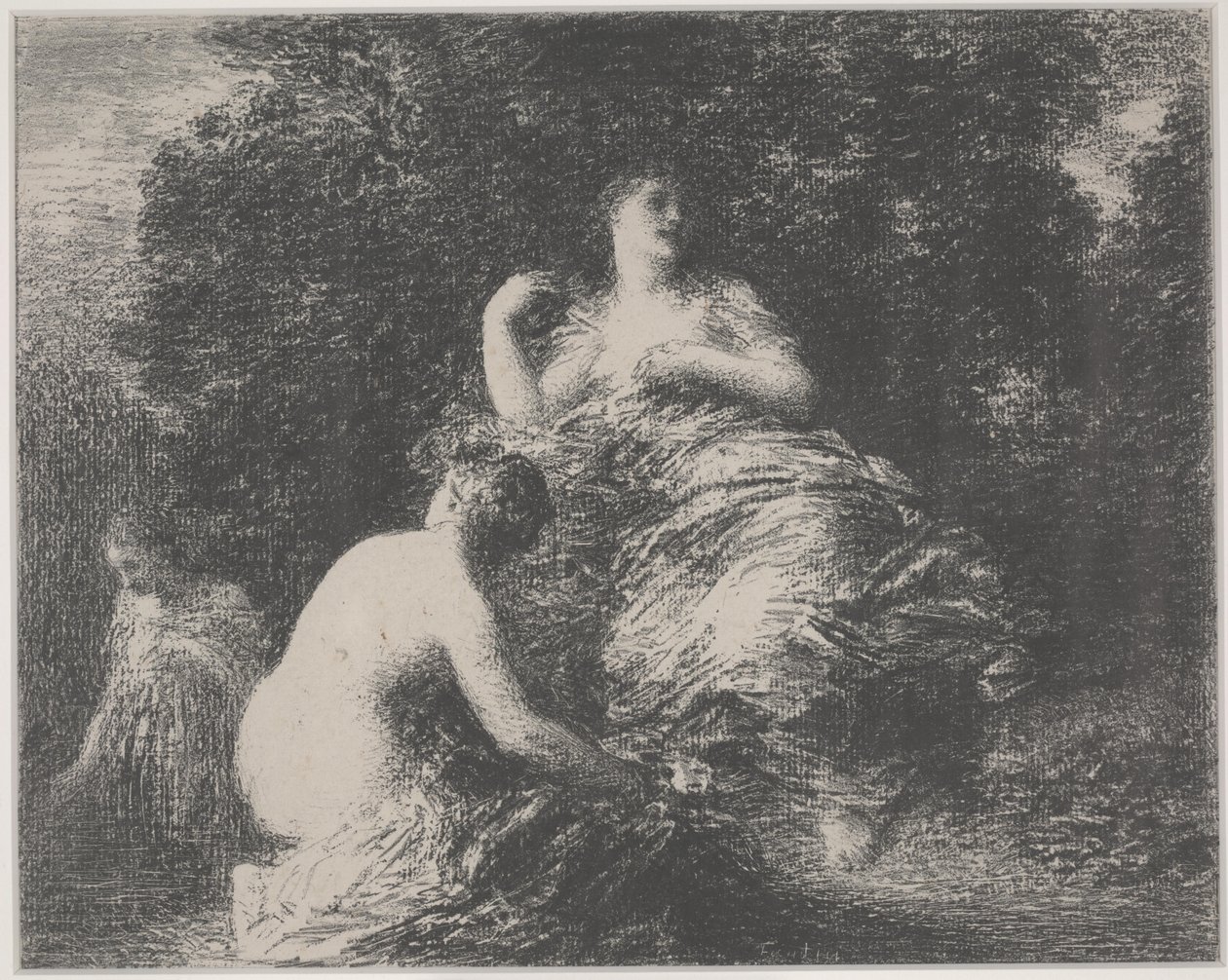 Badegjestene av Ignace Henri Jean Fantin Latour