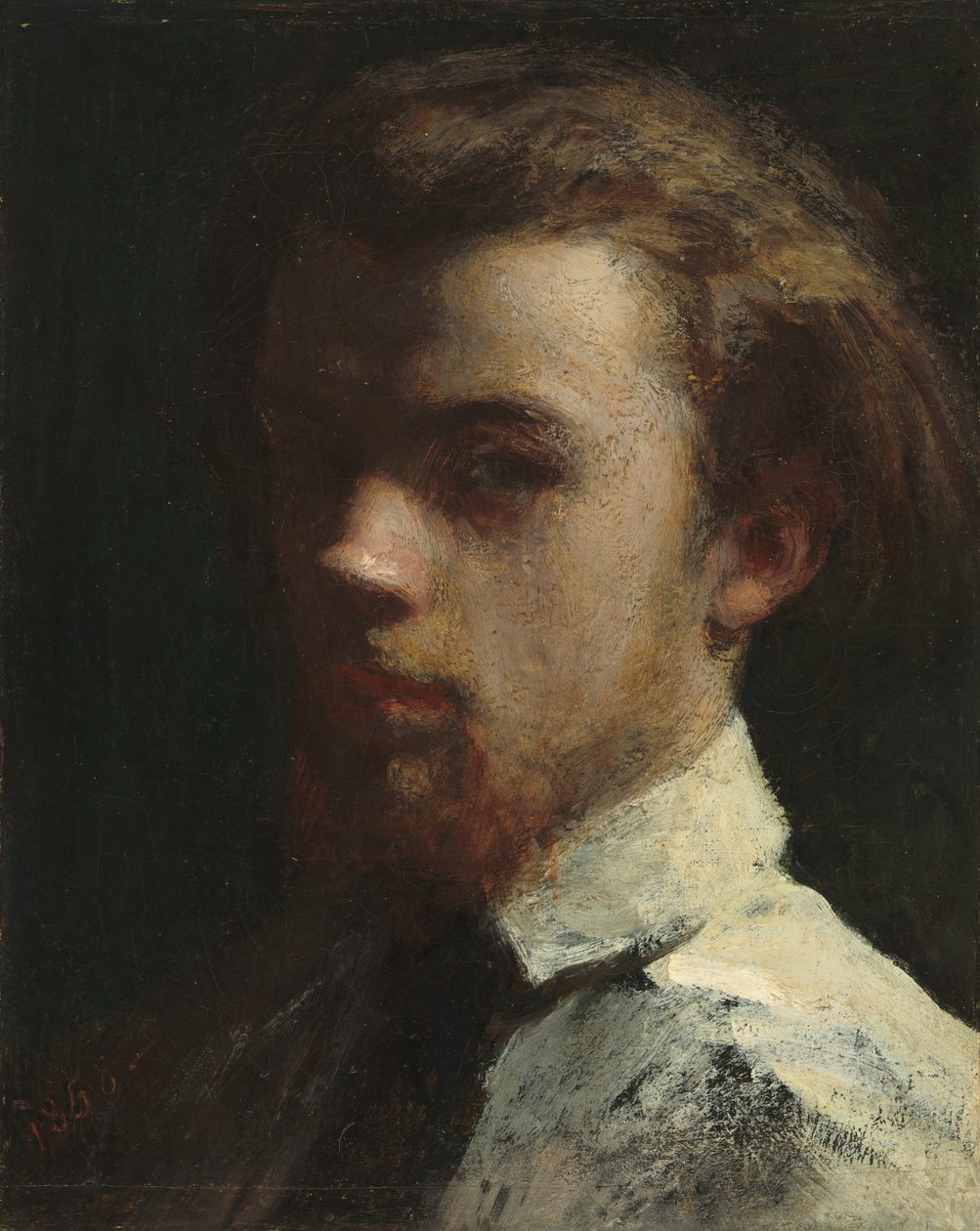 Selvportrett av Ignace Henri Jean Fantin Latour