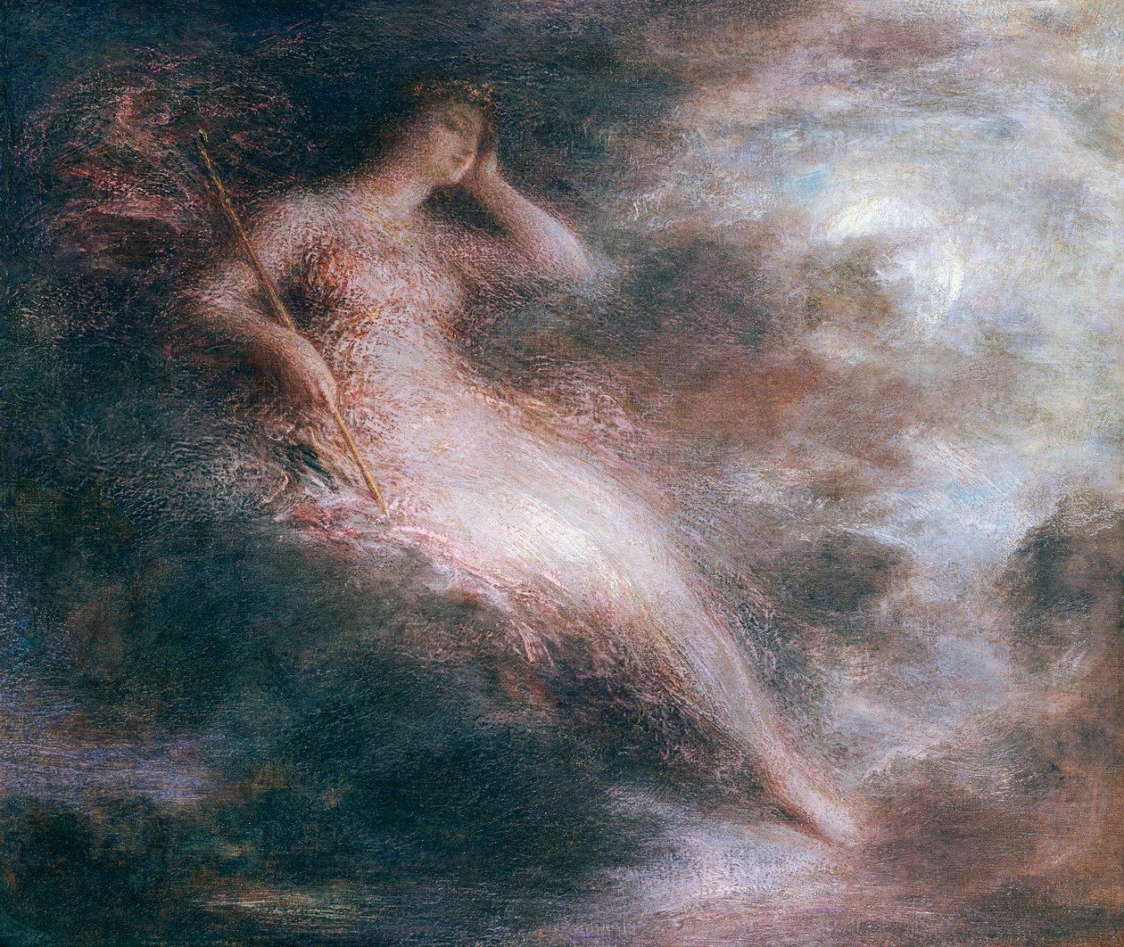 Nattens dronning av Ignace Henri Jean Fantin Latour