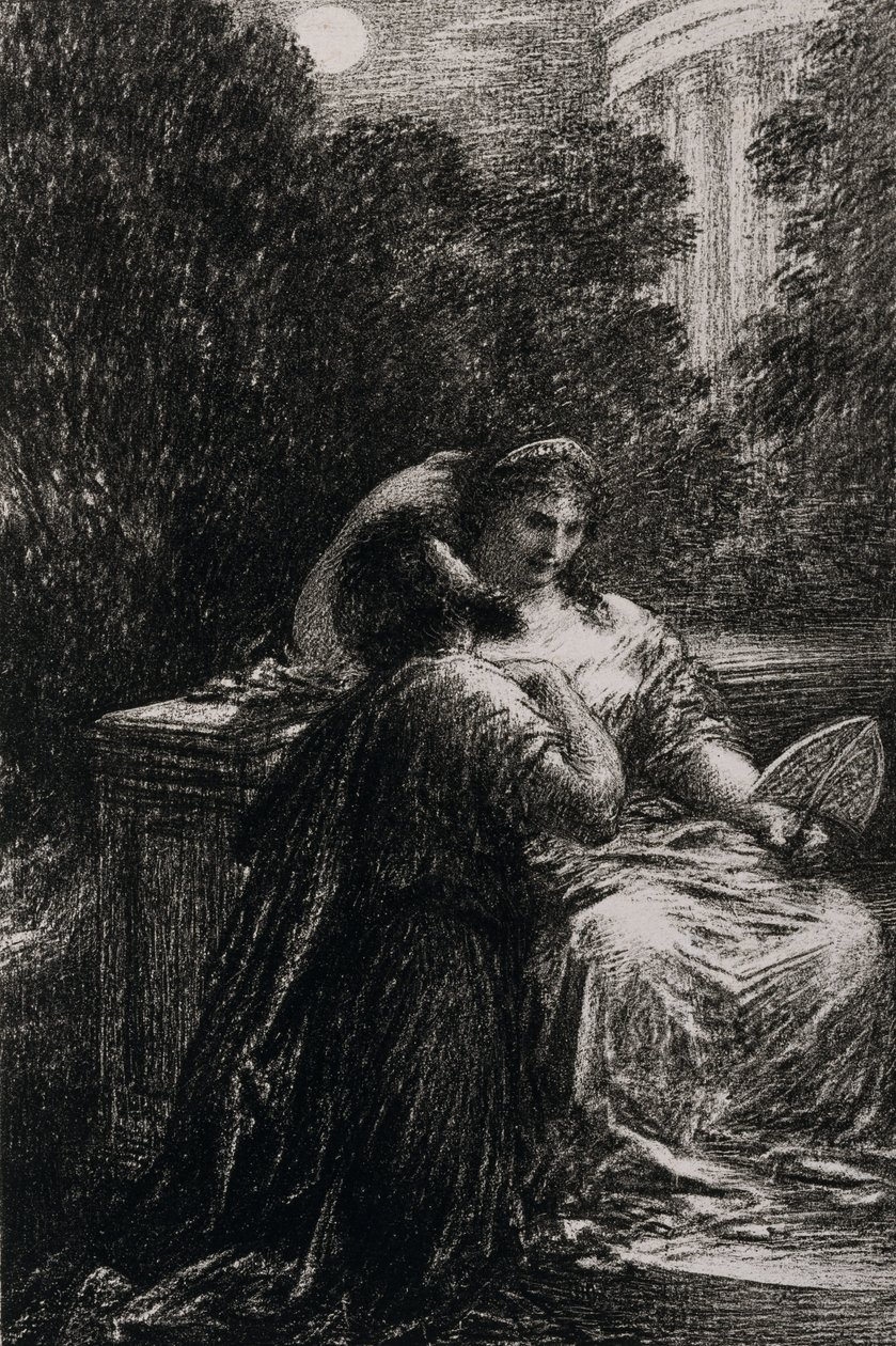 Trojanere ved Kartago, akt III av Ignace Henri Jean Fantin Latour