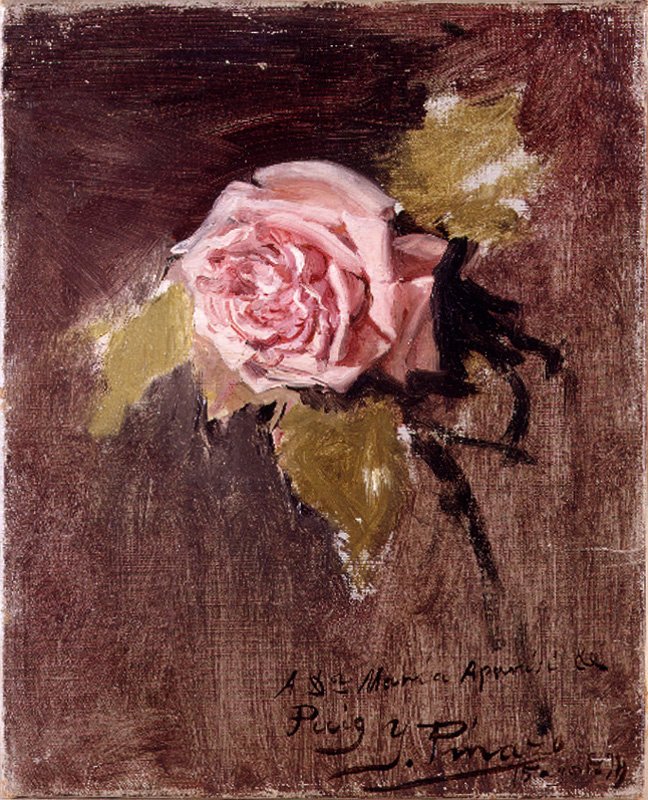 En rose av Ignacio Pinazo Camarlench