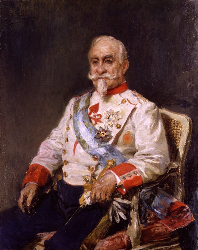 Portrett av grev Guaki av Ignacio Pinazo Camarlench