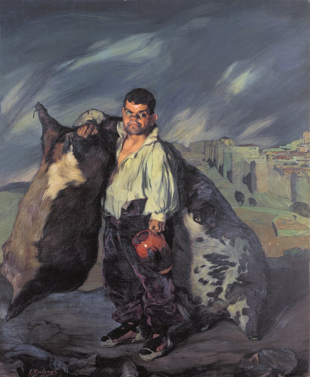 Dvergen Gregory, 1908 av Ignacio Zuloaga y Zabaleta