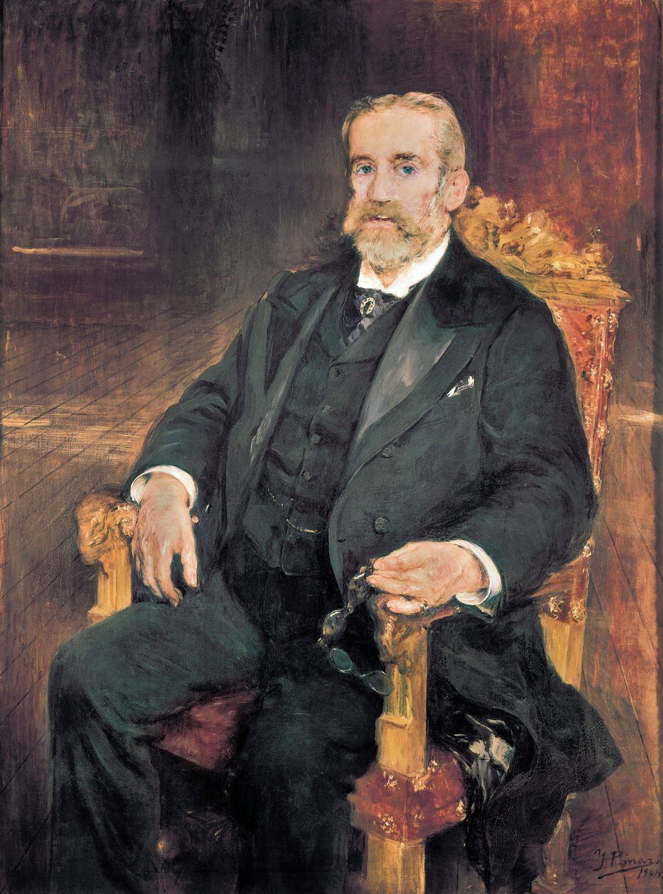 Portrett av Francisco Romero Robledo (1838-1906), spansk politiker av Ignacio Pinazo Camarlech
