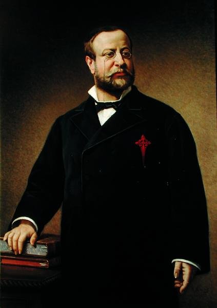 Portrett av Francisco de Borja Queipo de Llano y Gayoso de los Cobos (olje på lerret) av Ignacio Suarez Llanos