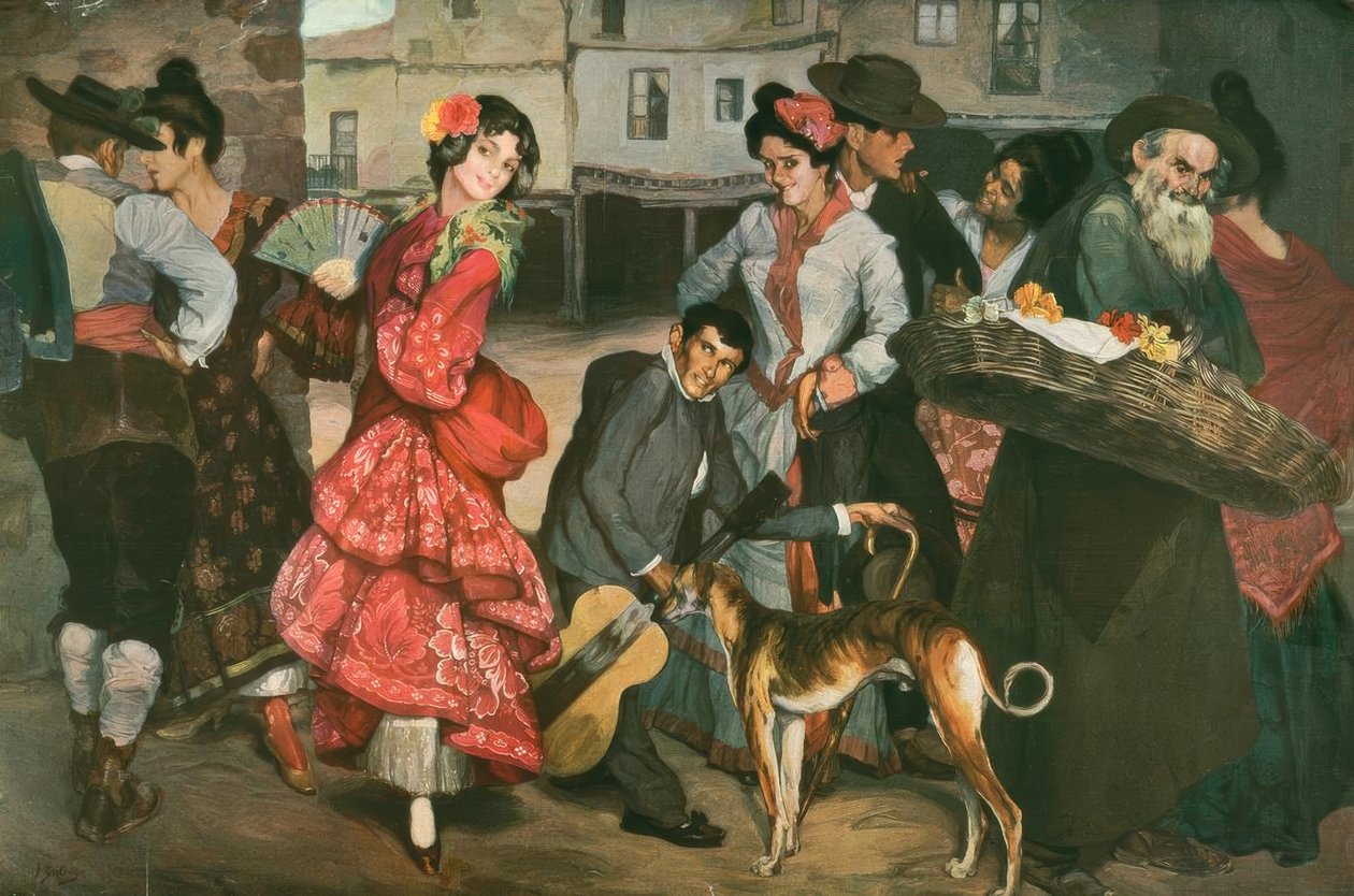 Lastens vei av Ignacio Zuloaga y Zabaleta