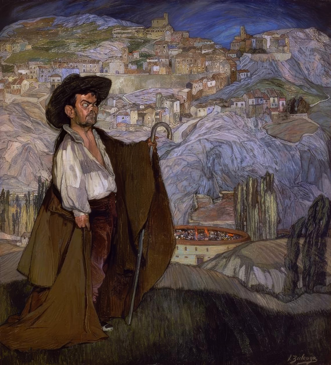 DWARD GREGORIO "EL BOTERO" I SEPULVEDA – 1908 av Ignacio Zuloaga y Zabaleta