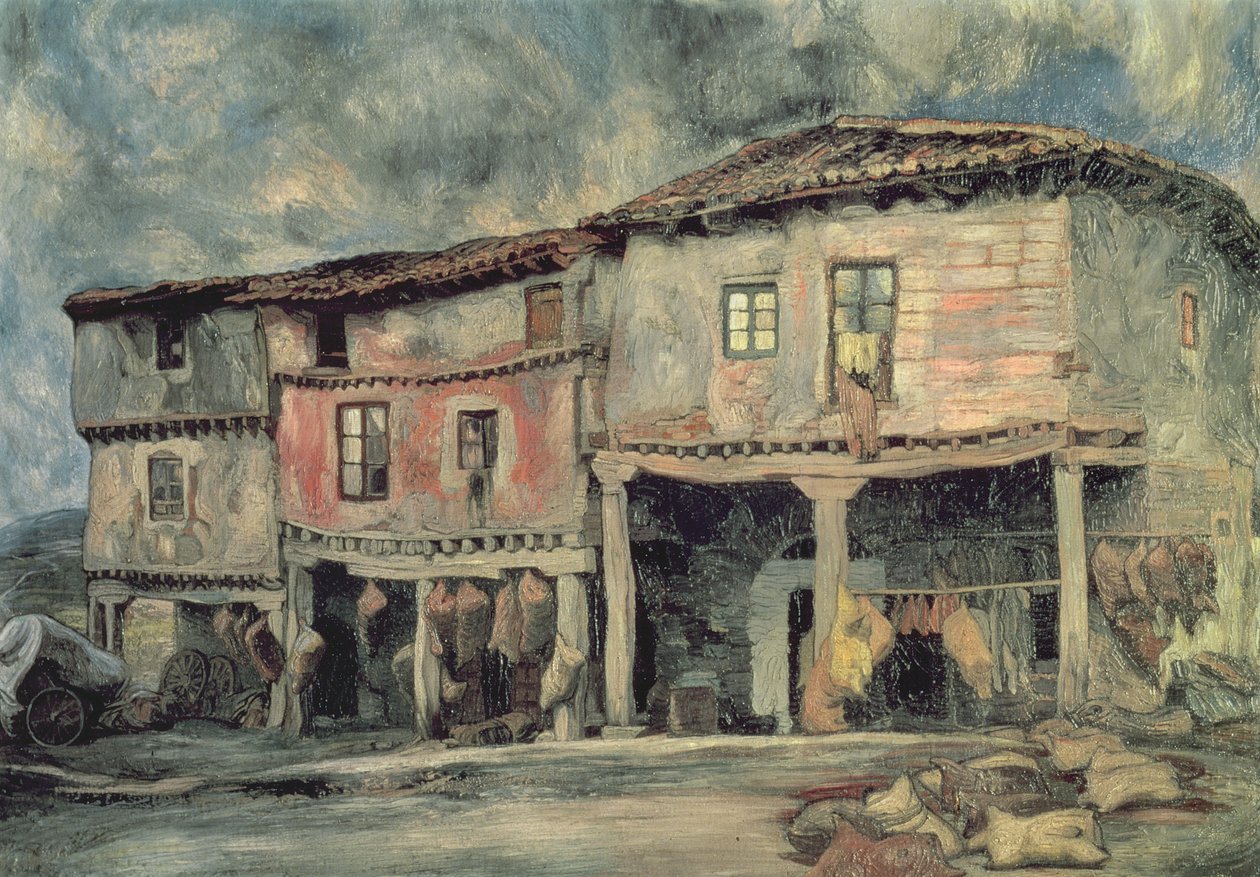 Huset til Botero av Ignacio Zuloaga y Zabaleta