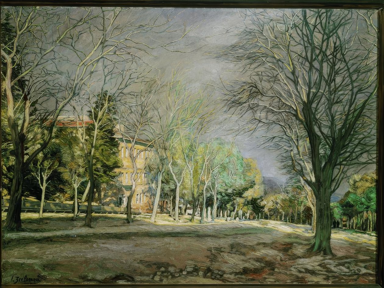 Ignacio Zuloaga / Landskap nær El Escorial’, 1932, Olje på lerret, 71 × 96 cm av Ignacio Zuloaga y Zabaleta