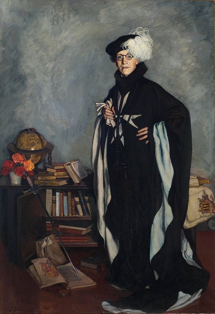 Portrett av José María de Huarte y Jaúregui, 1937. av Ignacio Zuloaga y Zabaleta