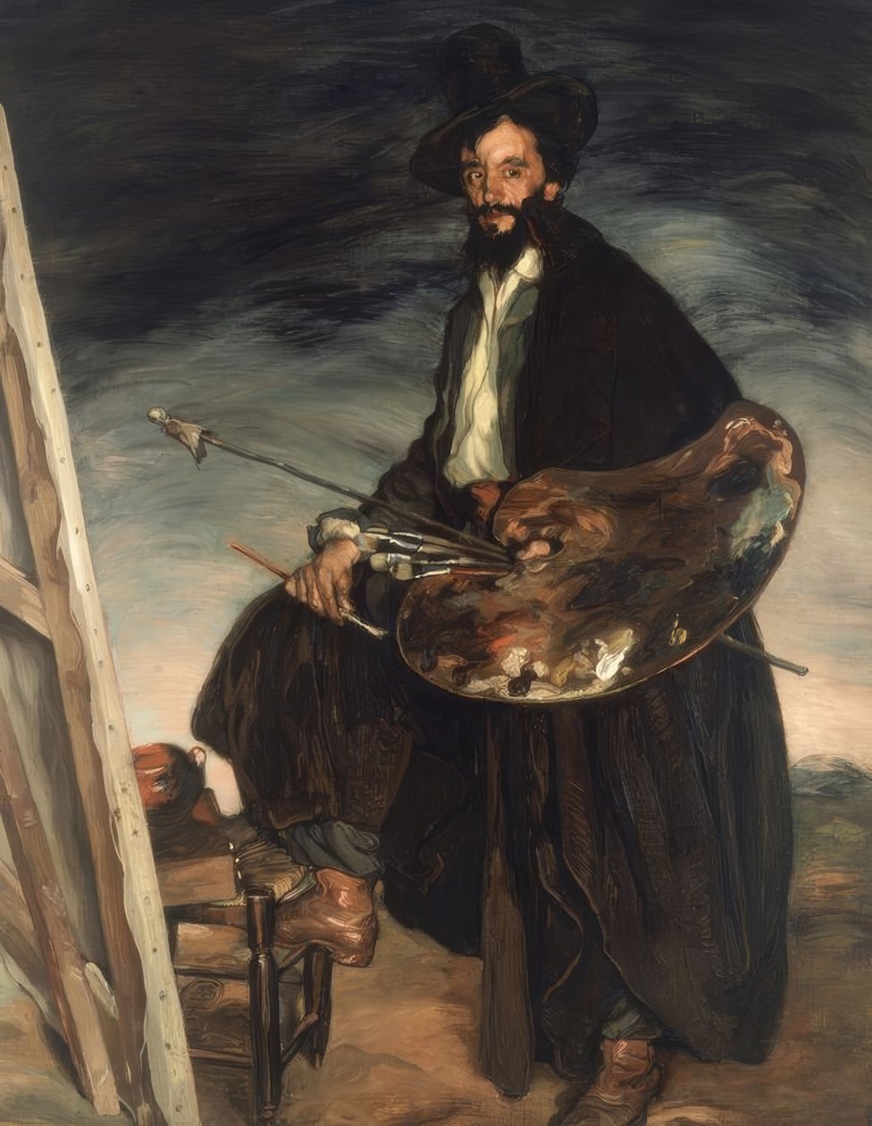 PORTRETT AV MALEREN PABLO URANGA – 1905 – OLEO LERT, 146 × 115,5 CM av Ignacio Zuloaga y Zabaleta