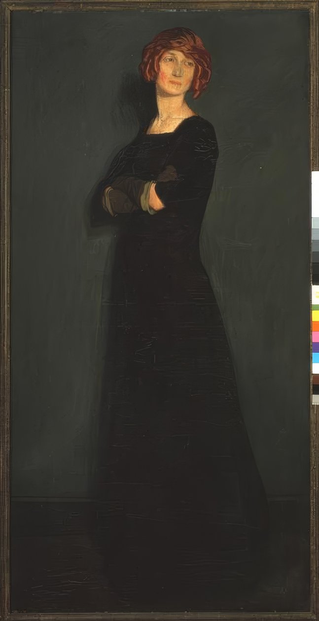 Portrett av Madame Malinowska av Ignacio Zuloaga y Zabaleta