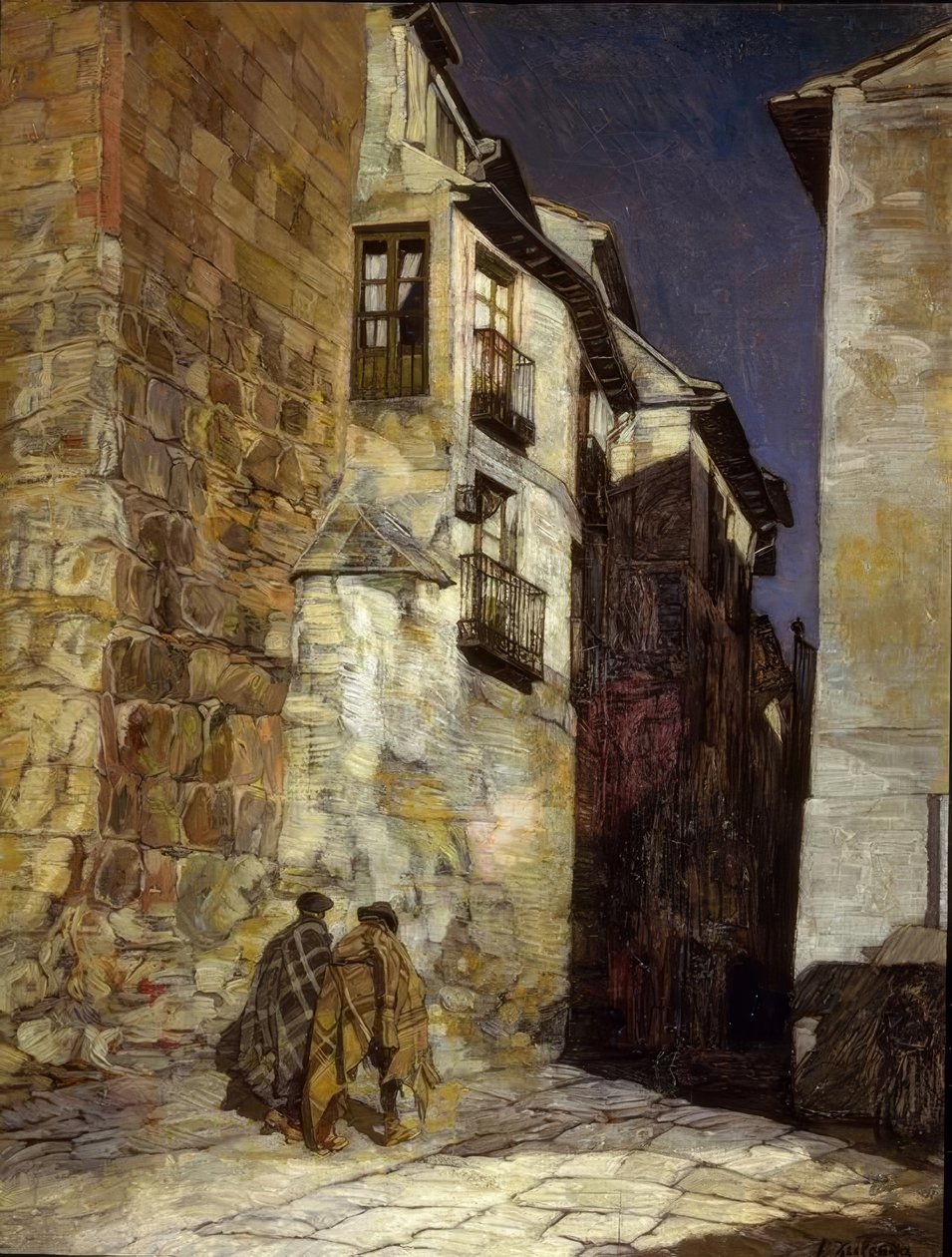 SEGOVIA BY NIGHT – CIRCA 1930 – O/L – 94X74 CM av Ignacio Zuloaga y Zabaleta