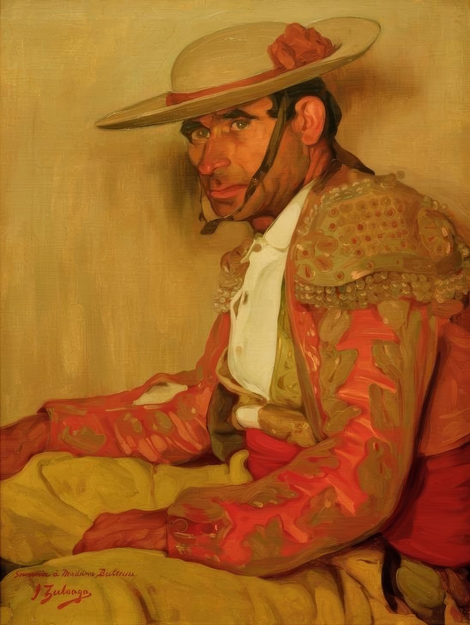Zuloaga, Portrett av Picadores El Coriano av Ignacio Zuloaga y Zabaleta