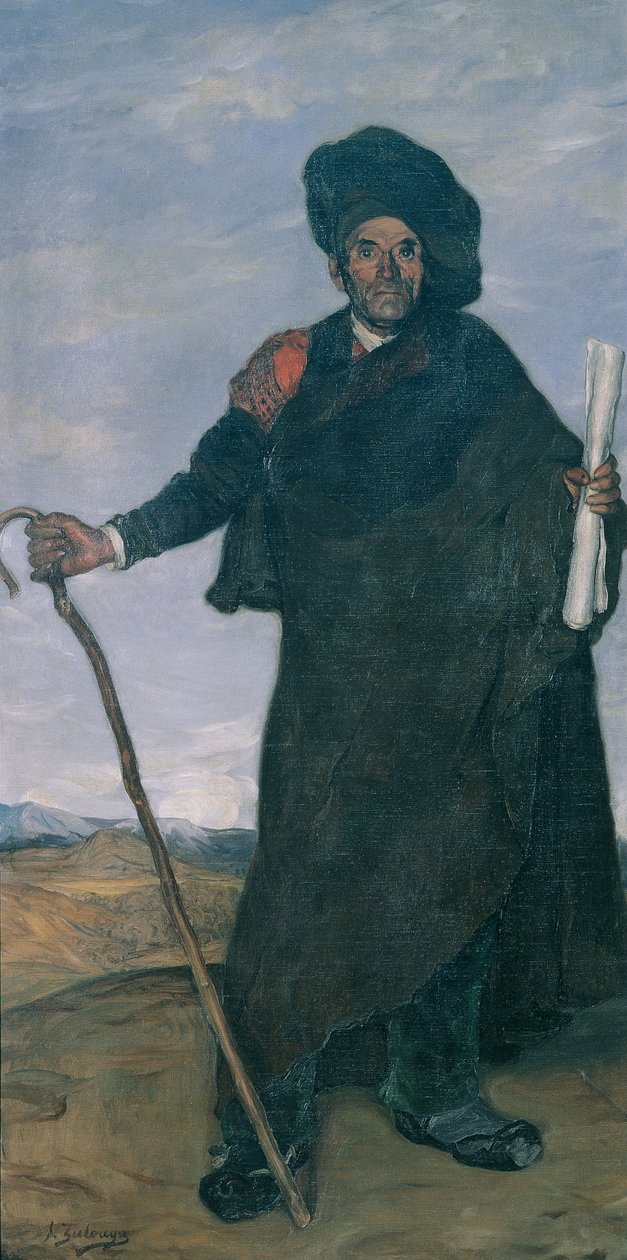 Portrett av poeten Don Miguel, ca. 1900. av Ignacio Zuloaga y Zabaleto