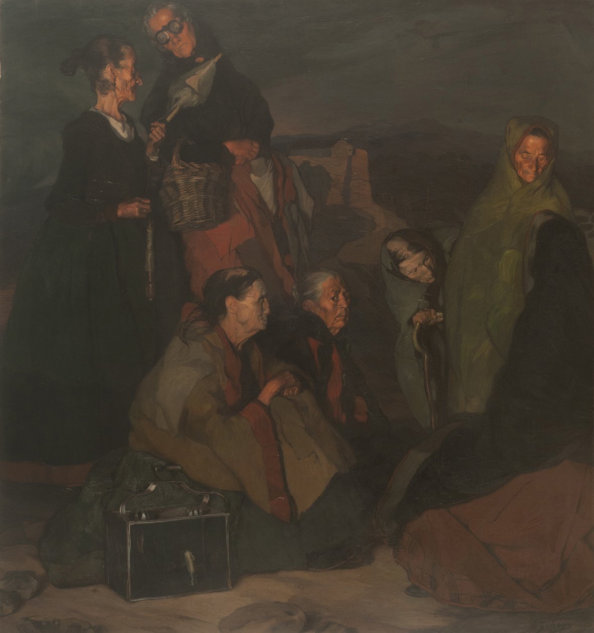Heksene fra San Millán, 1907. av Ignacio Zuloaga y Zabaleto