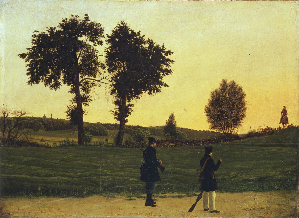 Jegere, 1839 av Ignati Stepanovich Shchedrovsky