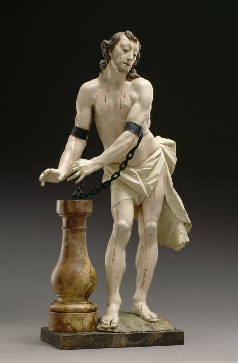 Kristus ved søylen, 1754 av Ignaz Gunther