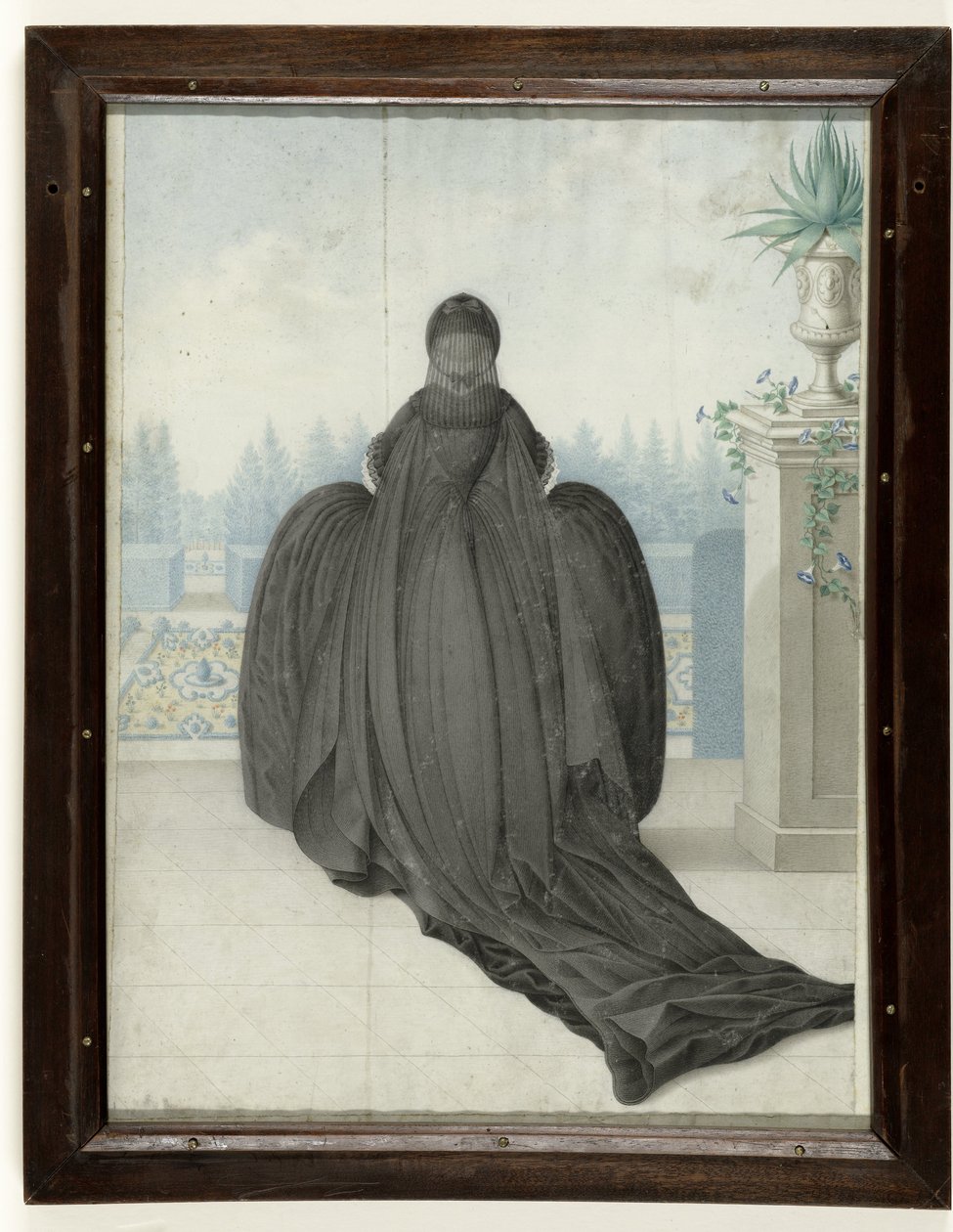 Portrett av keiserinne Maria Theresia av Østerrike av Ignaz Manzador
